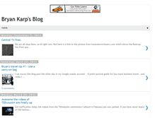 Tablet Screenshot of bryankarp.com